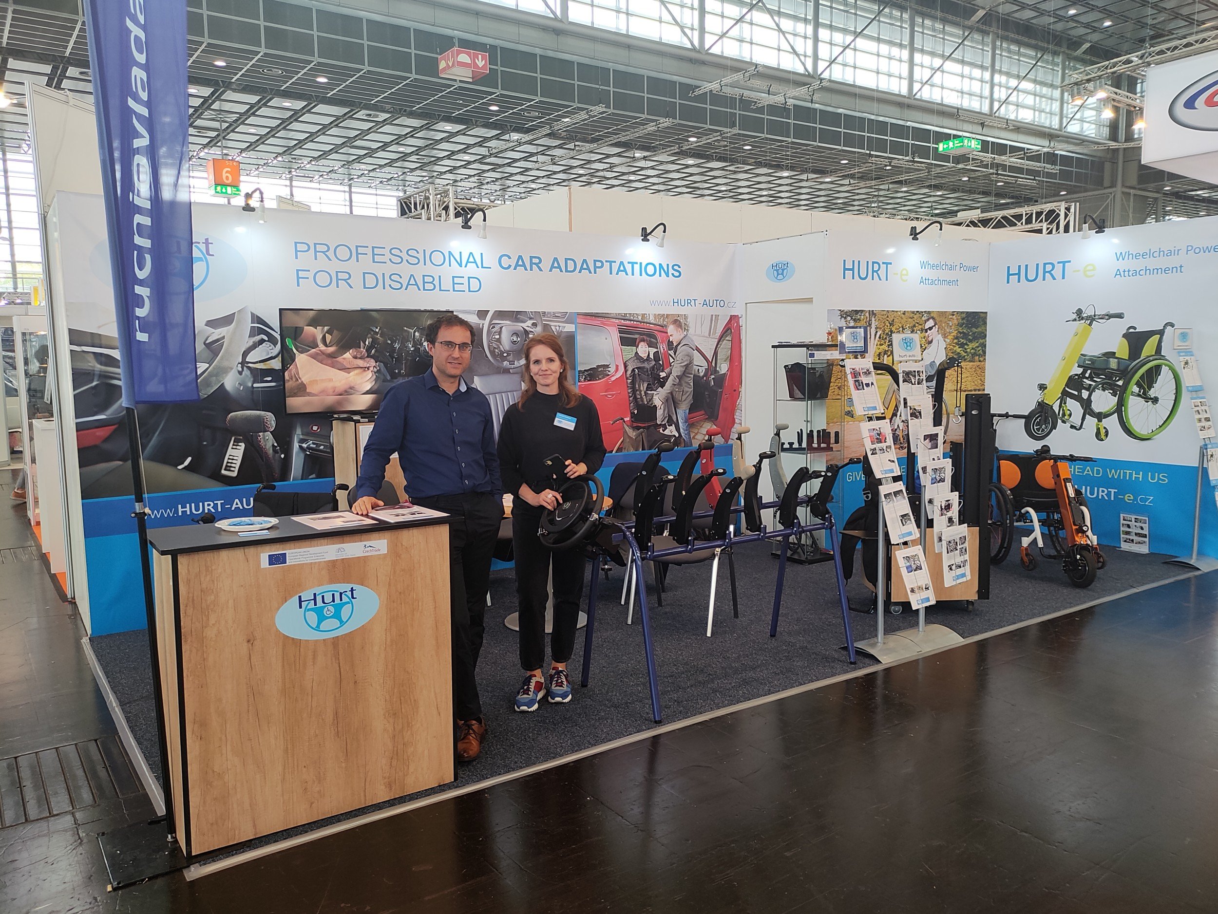       
          Выставка Rehacare в Дюссельдорфе в 2022 году
      
